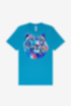 Aqua Adult Short Sleeve T-Shirt